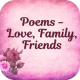 Poems - Love, Friends & Family Logo